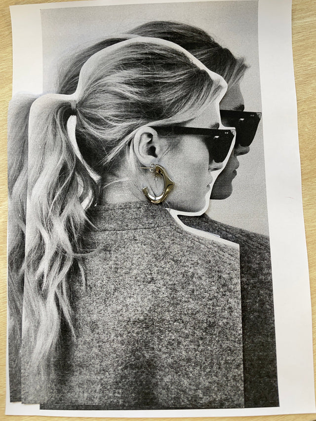 Brincos titânio Slim