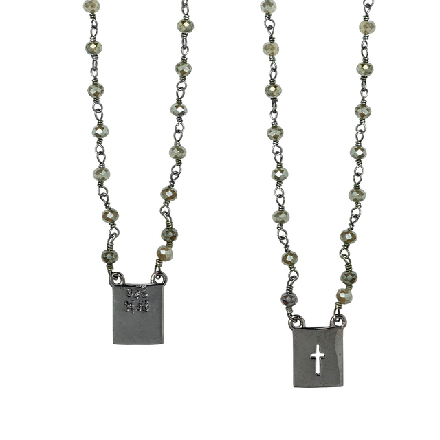 Escapulário Rosário Pirita