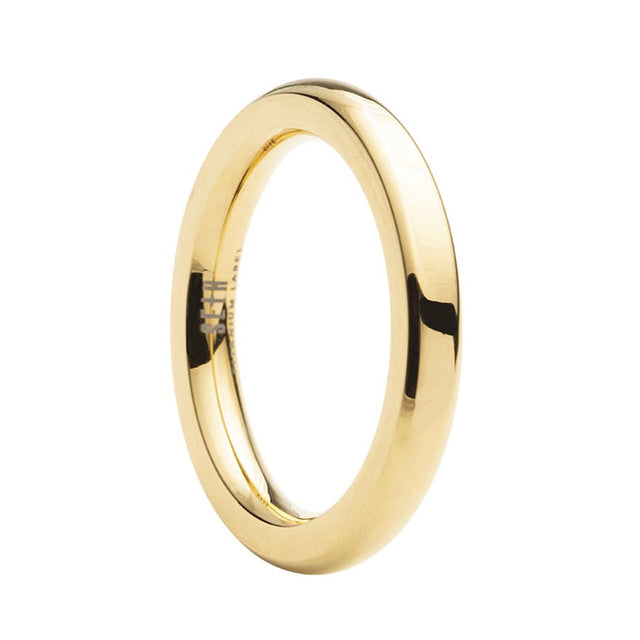 Sun Titanium Engagement Ring