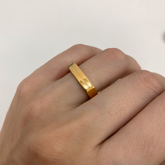 Titanium Island Engagement Ring