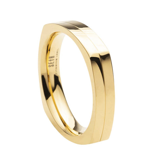 Titanium Island Engagement Ring