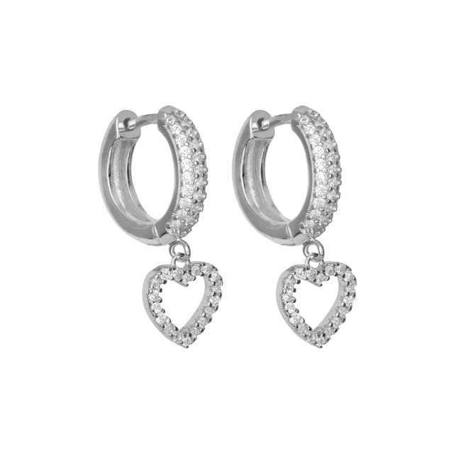 Brinco Leah Prata 925