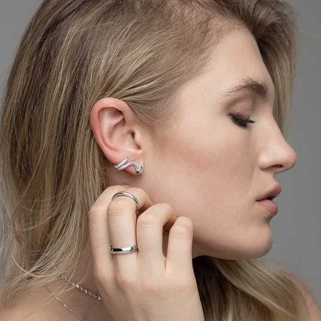 Jenna 925 Silver Earring