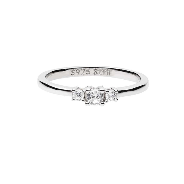 Harmony 925 Silver Engagement Ring
