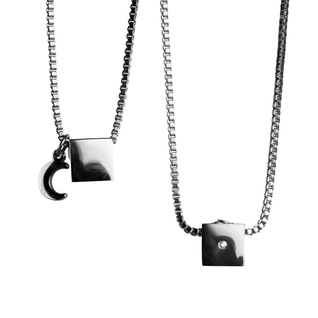 Escapulário em Titânio Sky