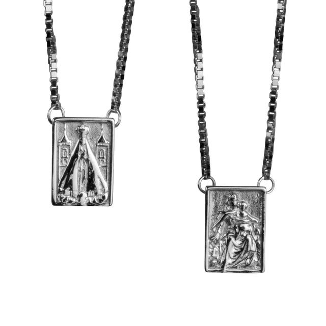 Escapulário Prata 925 Saint