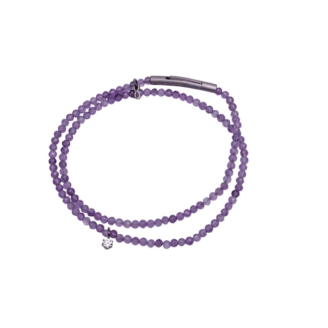 Pulseira Saint-Tropez 2 voltas Lilás