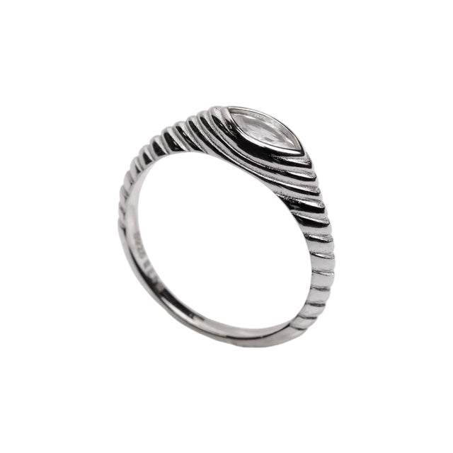 Anel Prata 925 Nirvana