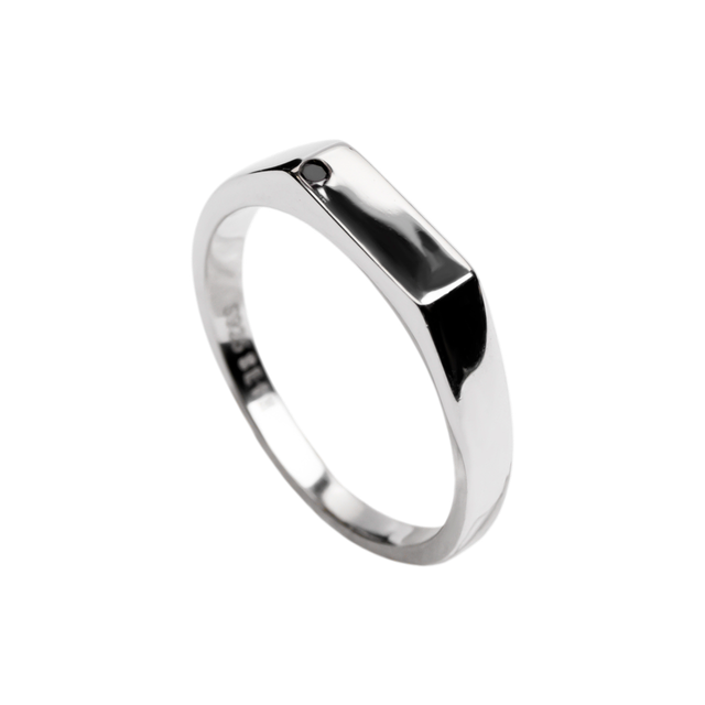 Anel Prata 925 Clash