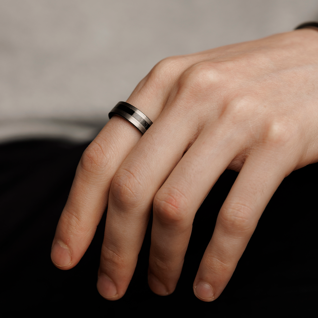 Anel Tungstênio James
