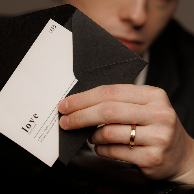 Aliança de Tungstênio Brooklyn Dourado Brilho 5mm