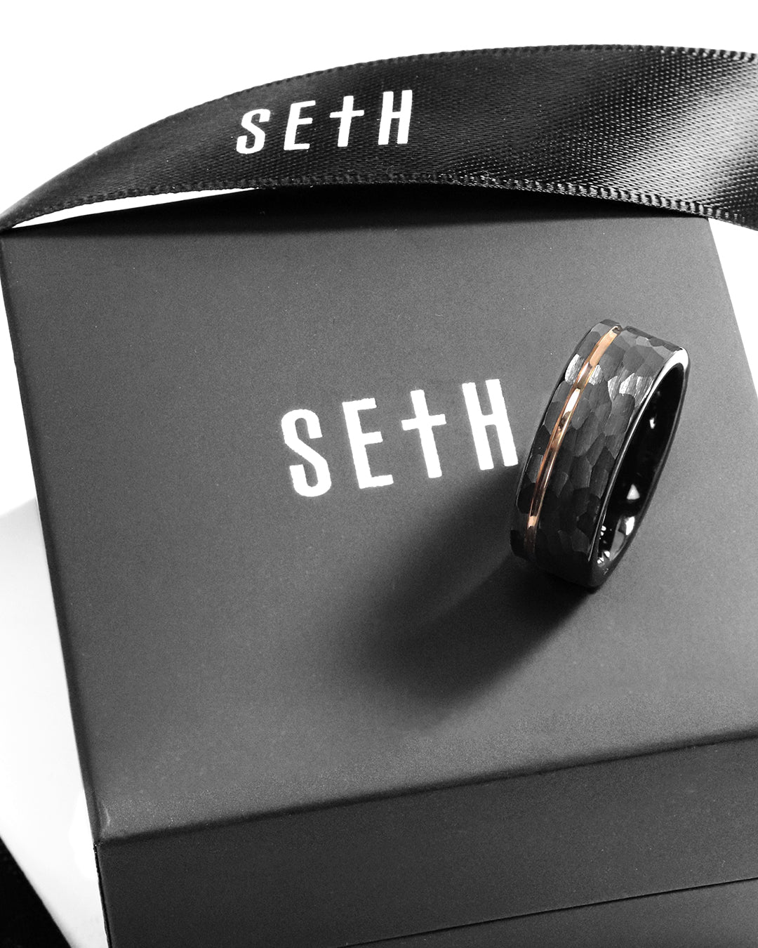 Matte Black NY Rodio Tungsten Ring – Seth Ecommerce