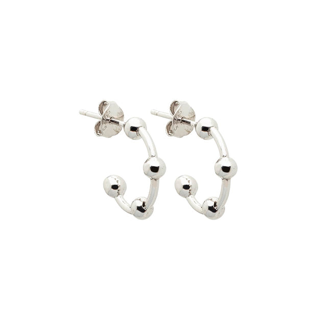 925 Silver Dots Earring