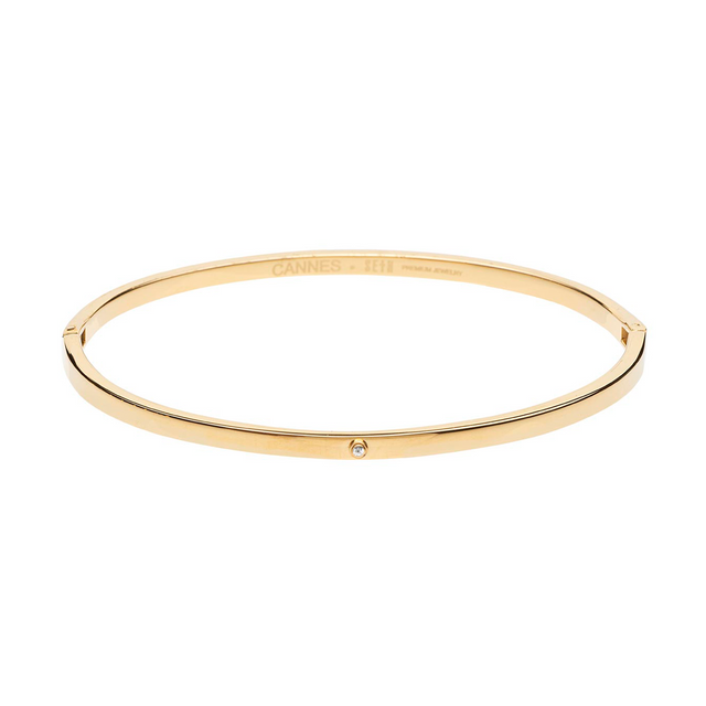 Cannes Gold Titanium Bracelet