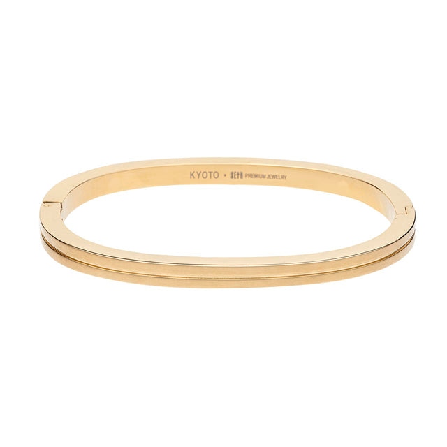 Kyoto Bold Titanium Gold Bracelet