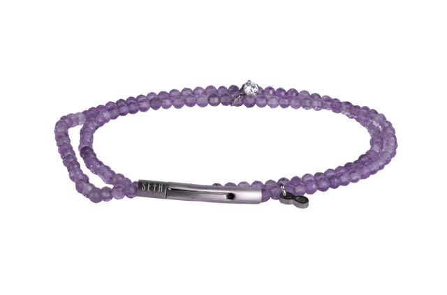 Pulseira Saint-Tropez 2 voltas Lilás