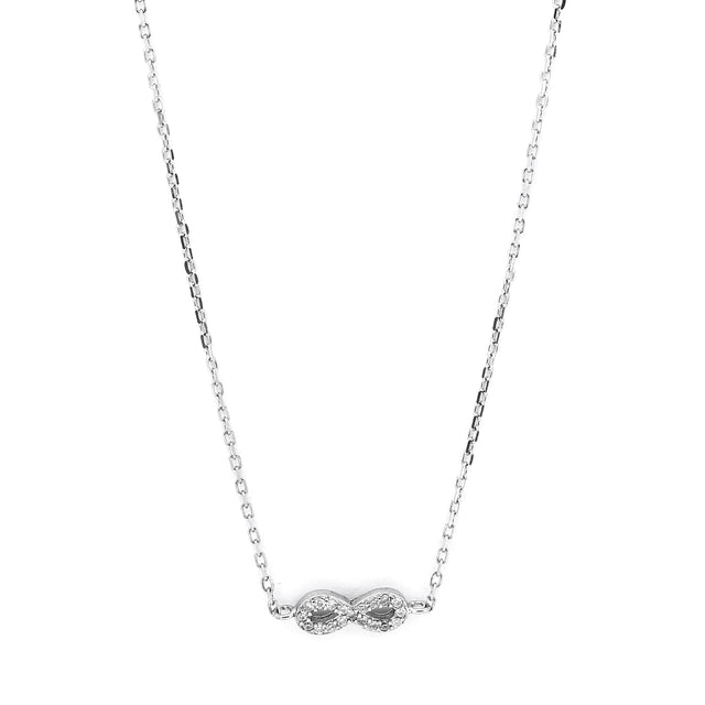 Infinity 925 Silver Pendant Necklace