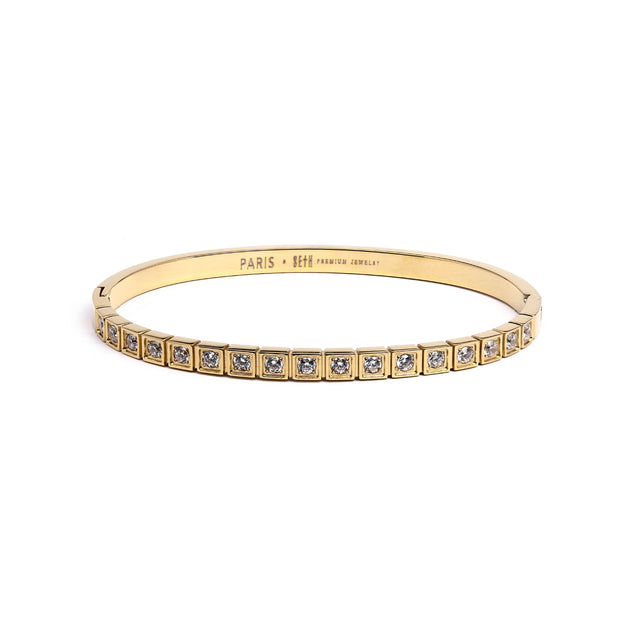 Paris Gold Titanium Bracelet