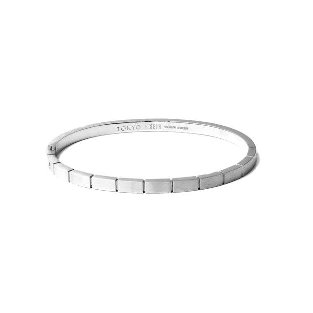 Tokyo Titanium Silver Bracelet