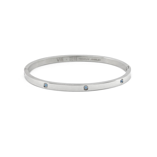 Silver Vie Titanium Bracelet