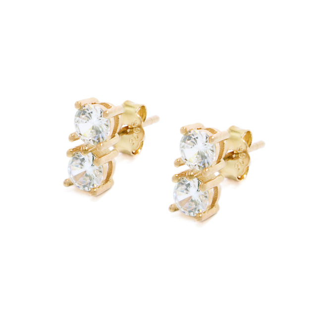 Brinco Dots Prata 925