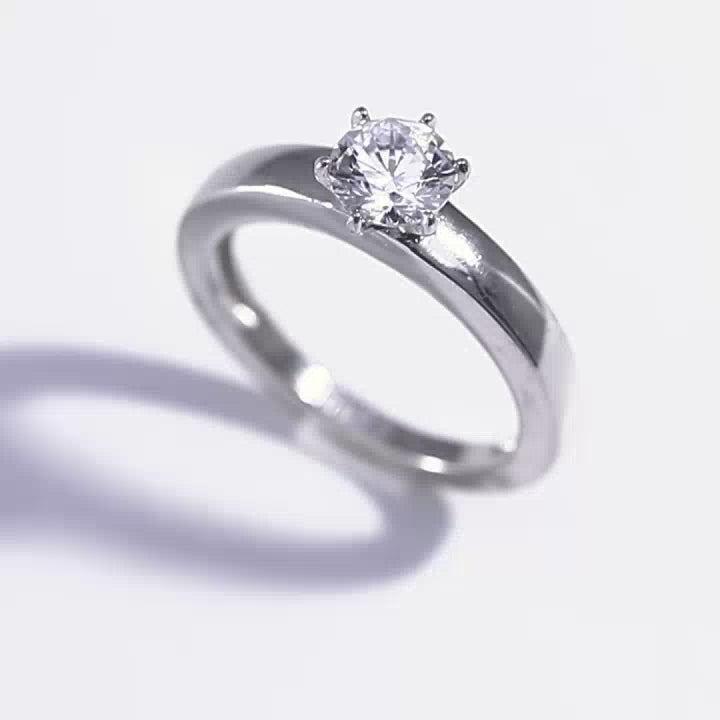 Love 925 Silver Engagement Ring – Seth Ecommerce