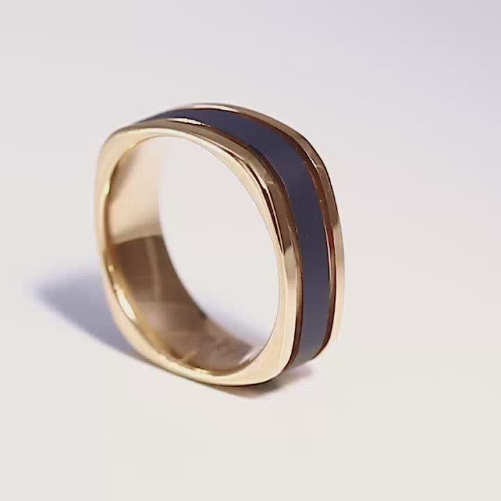 Aliança de Tungstênio True Rodio Negro Fosco – Seth Ecommerce