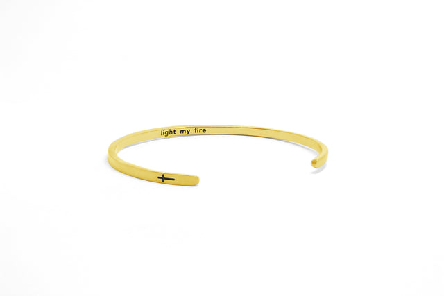 Golden Friendship Titanium Bracelet